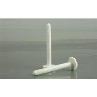 Vis fixation ailes nylon 7X65-15mm filetage