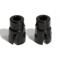 Noix de cardan 6X13X20mm NOIR - 2 pièces - SAVAGE X 4.6/3.5/XL5.9/FLUX