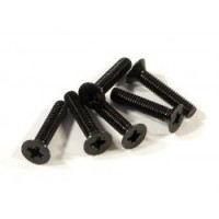 Vis tête fraisée M3x15mm cruciforme 6 pièces