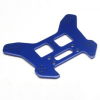 Support amortisseur arrière ALU bleu - INFERNO GT/MP7.5