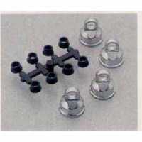 Bouchons d'amortisseurs métal (4 pièce(s) – INFERNO GT/MP777