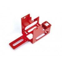 Cellule ALU rouge (chassis) - EASYCOPTER V2 LUXE