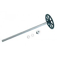 Axe de rotor inférieur+couronne - EASYCOPTER APACHE