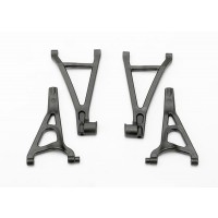 Bras de suspension avant sup et inf (4) - E REVO VXL 1/16