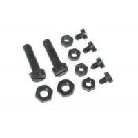 Fastener-set nylon M3-M4 (body) SERPENT 1728
