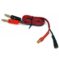 Cordon de charge bananes 4mm vers PK/OR 6mm