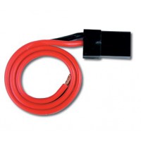 Cordon accus prise mâle JR en 0.30mm2