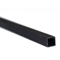 Tube carbone carré/carré L-1M - 8.5 int / 10.0mm ext