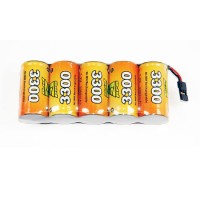 Accu NiMH A2pro Sc-2100 mAh 6.0v Tamiya