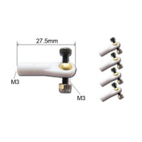 Chapes a boule M3 + Vis M3 (x5)