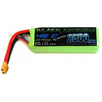 Accu LiPo Black Lithium 2500mAh 45C 3S (189,60 grs) XT60