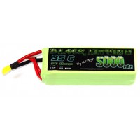 Accu LiPo Black Lithium 5000mAh 35C 5S (600g) Dean