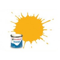 Peinture Humbrol Enamel 154 Jaune insigne mat 14ml