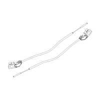 Cables de commande de pont (2) Absima CR4.4