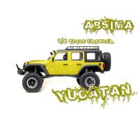 Absima Crawler CR1.8 Yucatan Jaune 1/8e - Prêt à rouler SUR-COMMANDE
