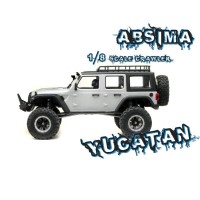 Absima Crawler CR1.8 Yucatan Gris clair 1/8e - Prêt à rouler SUR-COMMANDE