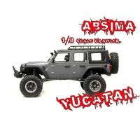 Absima Crawler CR1.8 Yucatan Gris foncé 1/8e - Prêt à rouler SUR-COMMANDE