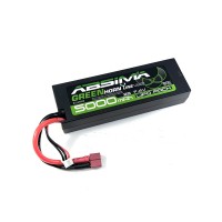 Accu LiPo Absima Greenhorn 5000mAh 2S 7.4V 50C Hardcase Tplug(dean)