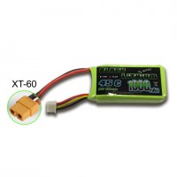 Accu LiPo Black Lithium 1000 mAh 11,1v 3S 45C XT60