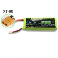 Accu LiPo Black Lithium 1500mAh 45C 3S (125g) XT60