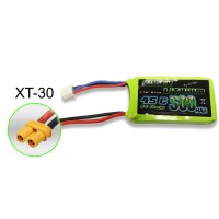 Accu LiPo Black Lithium 500mAh 45C 2S (33.6 grs) XT30