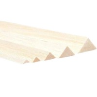 Baguette balsa triangulaire 10x10mm 1m
