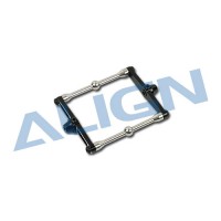 Cadre de barre de bell ALU noir - T-REX 250/SE