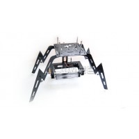 Support 3 axes Photo ou Camera ALWARE avec train "Spider Elastic" pour Drone