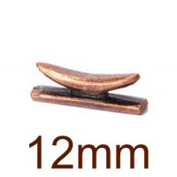 Taquet en métal 12 mm de long pièce