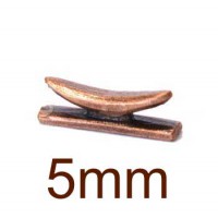 Taquet en métal 5 mm de long pièce
