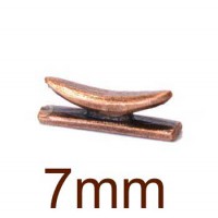 Taquet en métal 7 mm de long pièce