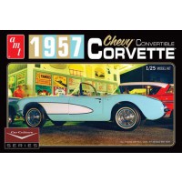 1/25e Amt 1957 Chevy Corvette Convertible