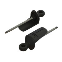 Axe et capuchon d'amortisseur arrière (2pcs) Arrma