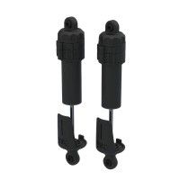Jeu d'amortisseurs arrière 11mm, long 109mm, Piston 2x1.3mm , Huile 500cSt Arrma