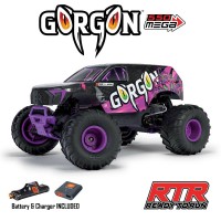 Arrma 1/10 GORGON 4X2 MEGA 550 Violet RTR SUR-COMMANDE