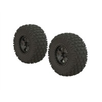 Roues Dboots Fortress SC Gun Metal (paire) Arrma Senton