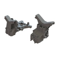 Capot de boitier de transmission supérieur composite av/ar support d'amortisseur