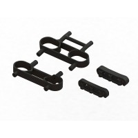 Support de parechoc et skid plate Arrma Mojave