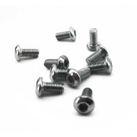 Set de vis btr tête ronde 3x6mm INOX (10) Arrma
