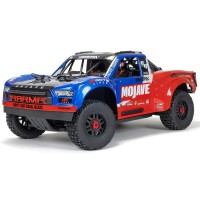 Arrma MOJAVE Desert Truck 1/8e 4S 4WD Bleu/Rouge SUR-COMMANDE