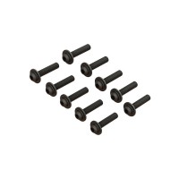 Vis tête plate M4x18mm v2 (10) Arrma