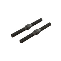 Biellette à pas inverse M4x34mm (Noir) x2 Arrma