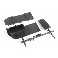 SCX10 II Plaques latérales boitier récepteur