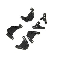 Supports amortisseurs et panhard avants et arrières SCX10 III