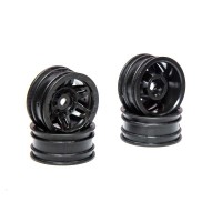 Jeu de jantes 1.0 Rockster noir (4pcs): SCX24