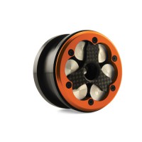 Beadlocks seuls orange Axial pour jantes de XR10
