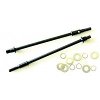 Axe de transmission rigide arrière 6x104mm - AX10/SCX10