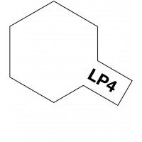 Pot de peinture laquée Tamiya LP-4 blanc mat 10ml