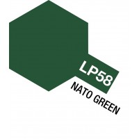 Pot de peinture laquée Tamiya LP-58 vert otan 10ml