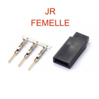 Connecteur JR male - boitier femelle - la pièce